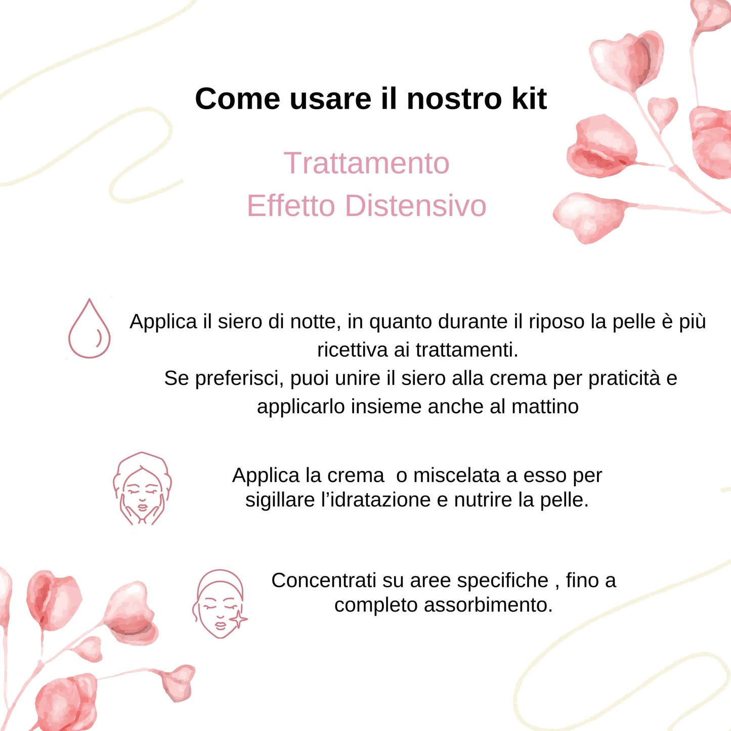Trattamento Crema e Siero Viso Effetto Distensivo con Acido Ialuronico e Biopeptidi (crema 50 ml +siero 30ml)