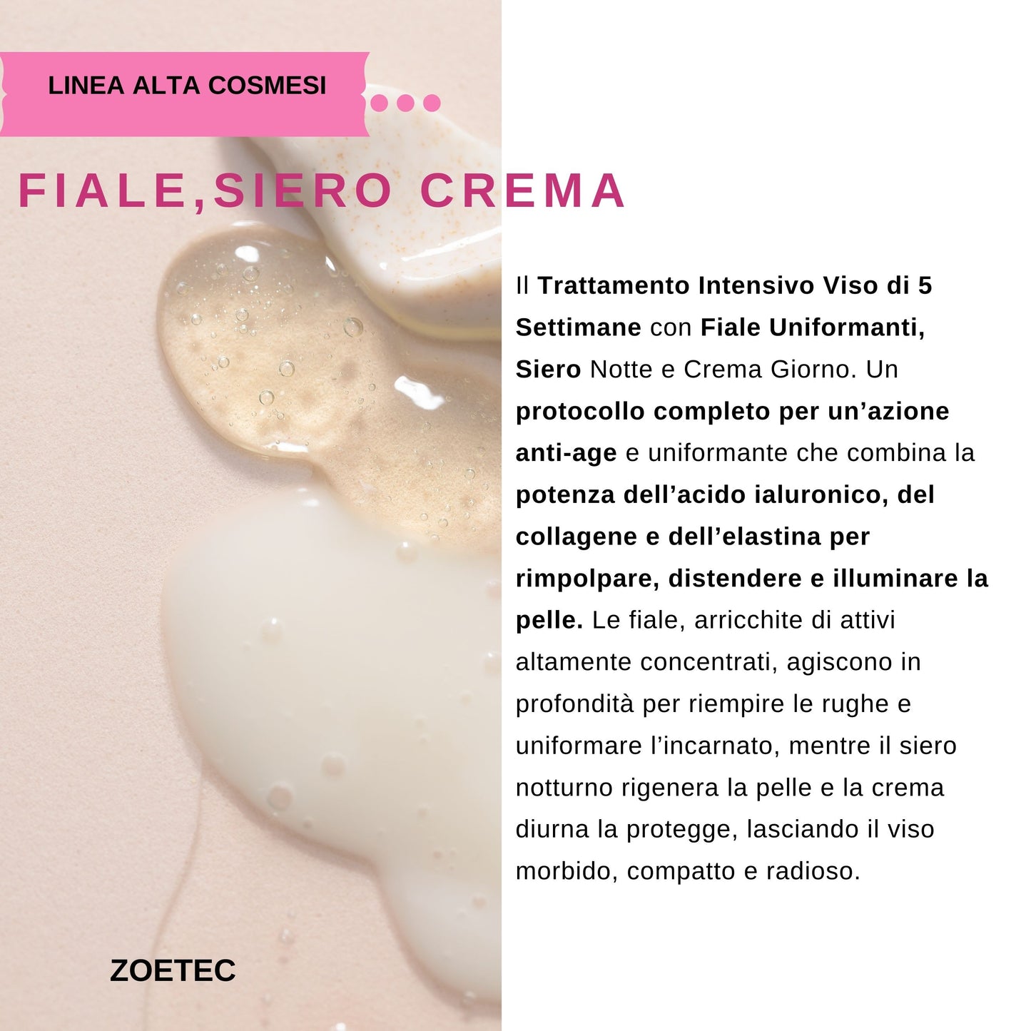 Trattamento Intensivo Viso Effetto Filler 5 Settimane FIALE, SIERO E CREMA