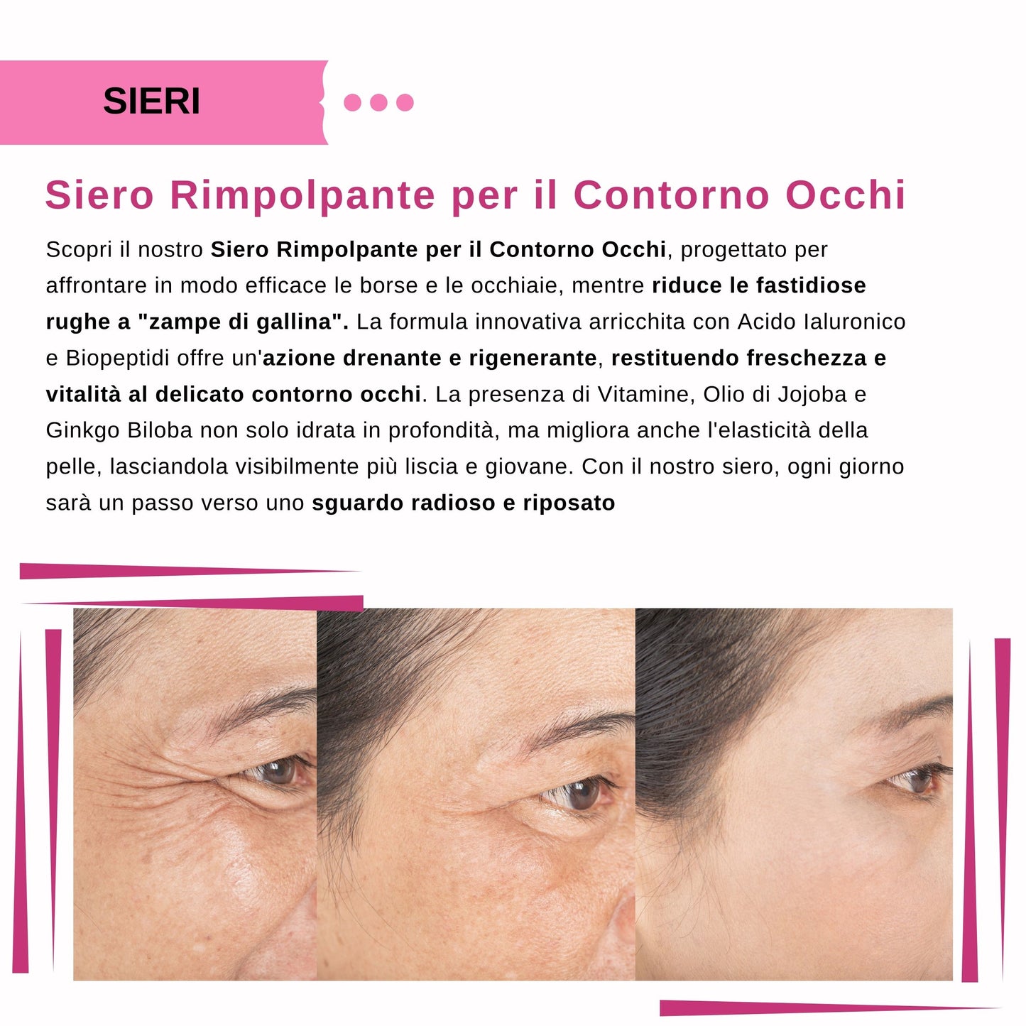 Siero Rimpolpante Contorno Occhi -30ml