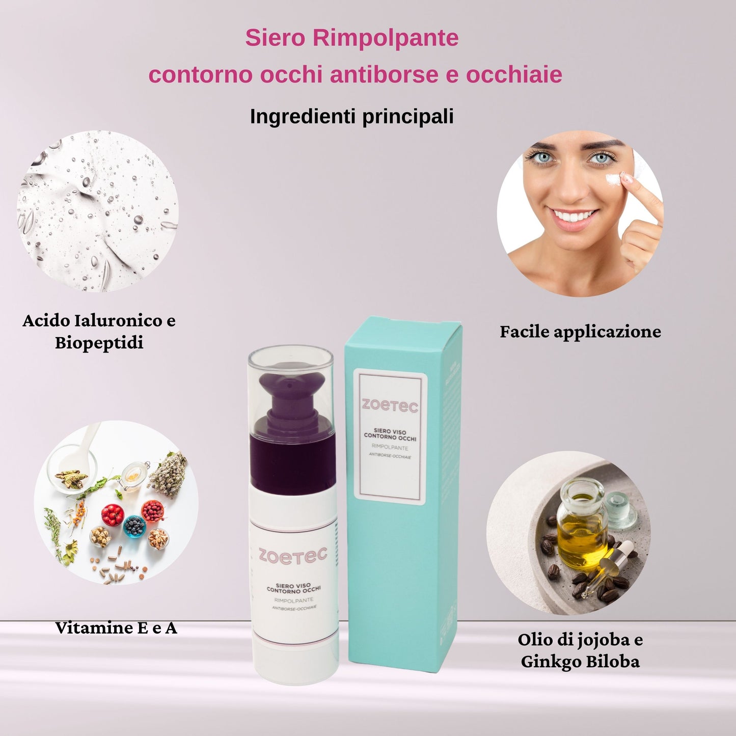 Siero Rimpolpante Contorno Occhi -30ml