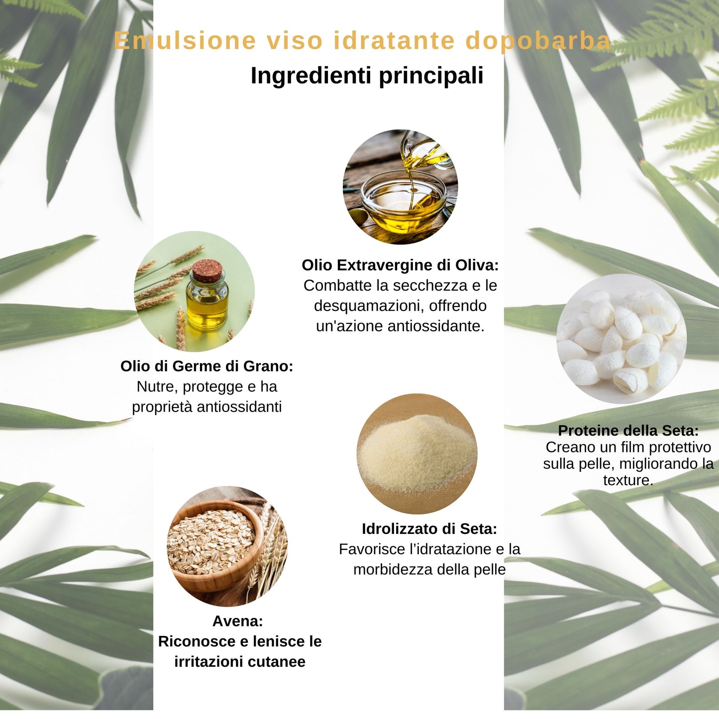 EMULSIONE VISO IDRATANTE DOPOBARBA 100 ml