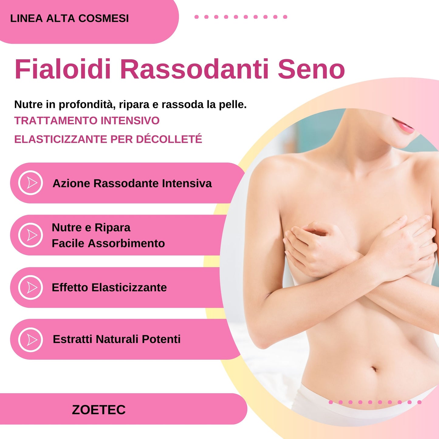 Trattamento Intensivo Elasticizzante per Décolleté - 10 Fiale