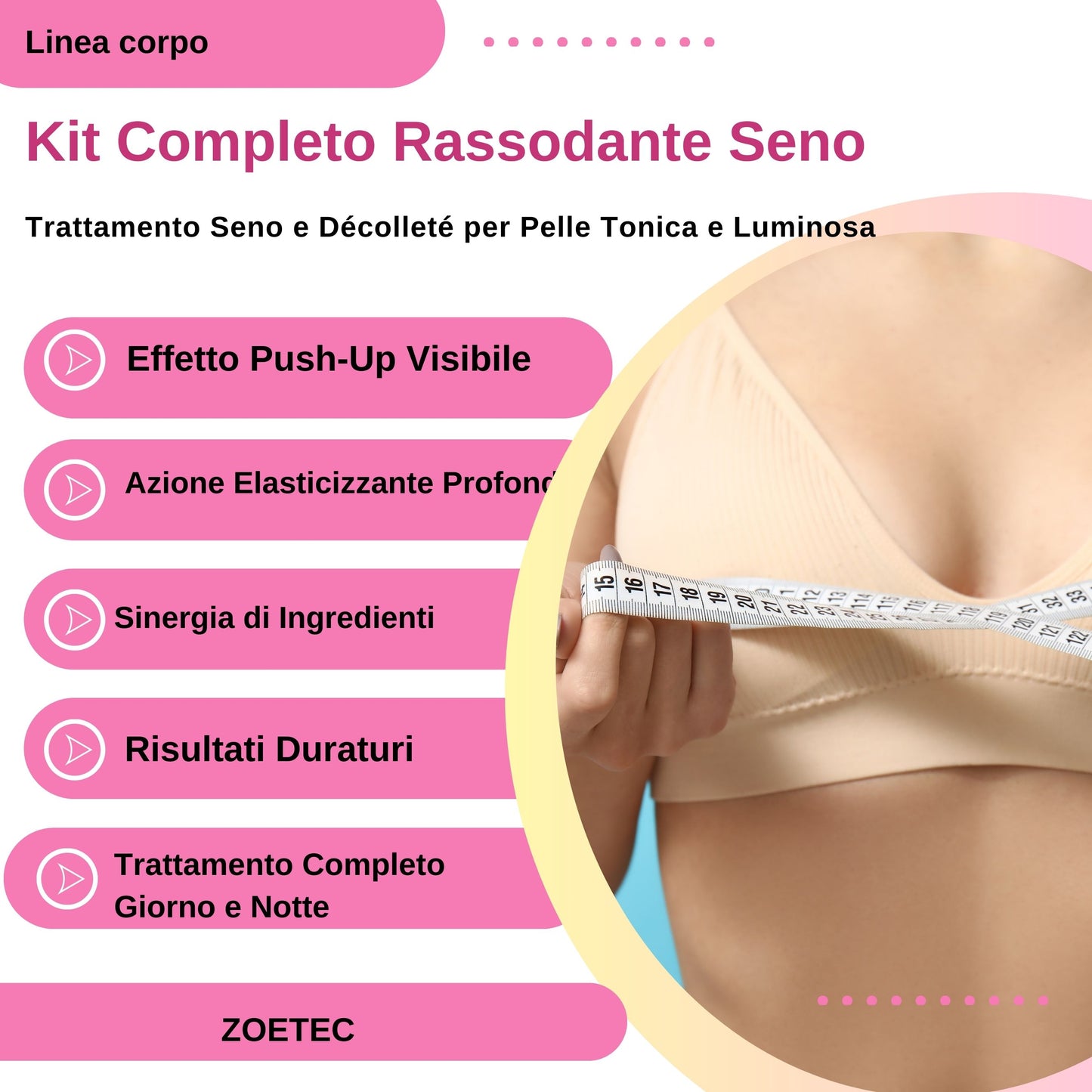 Trattamento Completo Rassodante Seno - Gel e Fiale