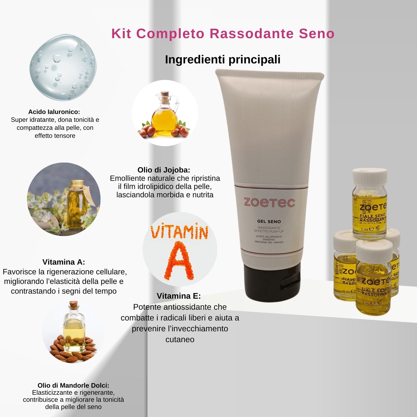 Trattamento Completo Rassodante Seno - Gel e Fiale