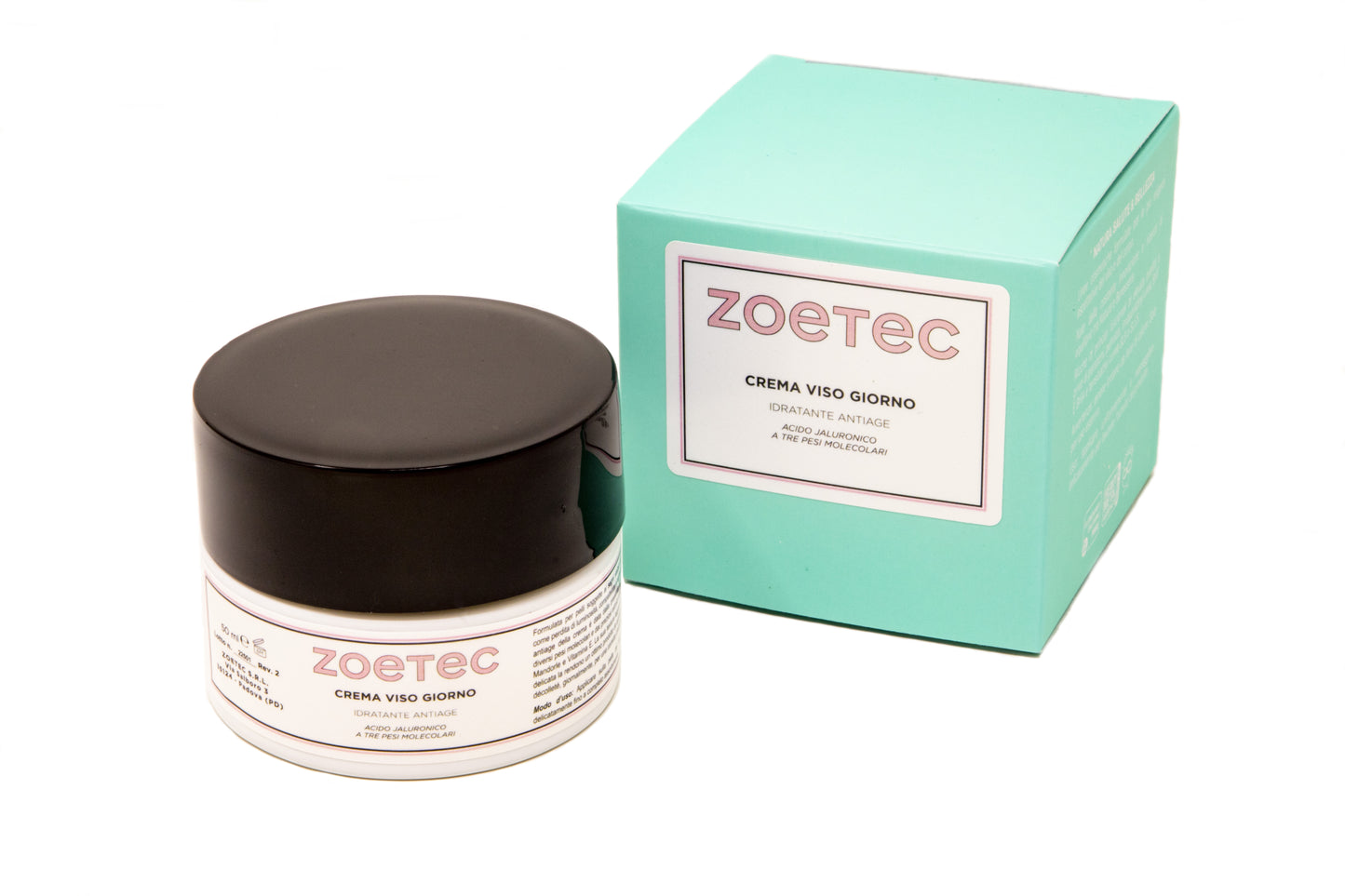 Crema Antiage Idratante con Acido Ialuronico ai tre pesi molecolari  e Vitamina E 50ml